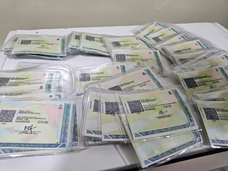 Câmara de Parnamirim convoca população para retirada de mais de 1.000 carteiras de identidade